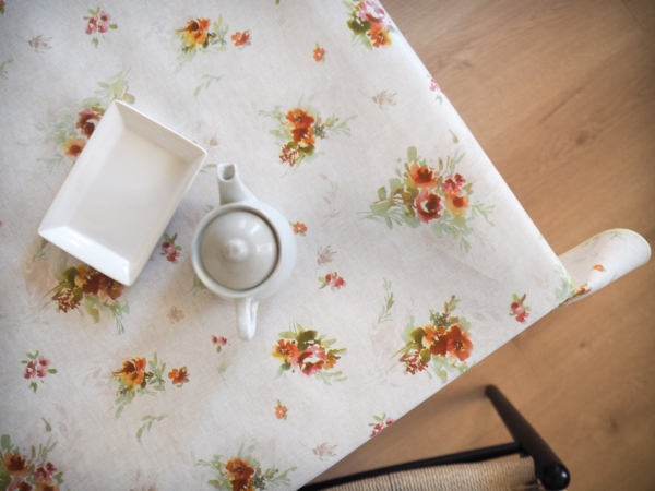 TEA FLOWERS PVC
