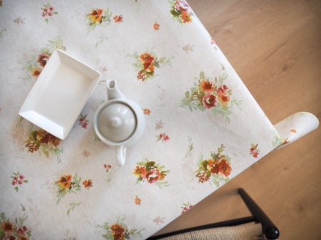 TEA FLOWERS PVC